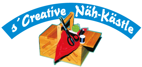 Logo des s' Creative Näh-Kästle Kurzwaren in Baden Württemberg